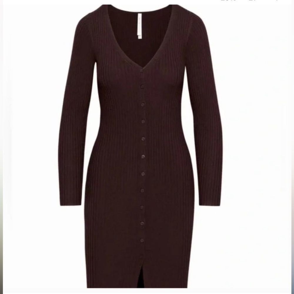 Aritzia The Group Babaton Avalon Ribbed Knit Dress